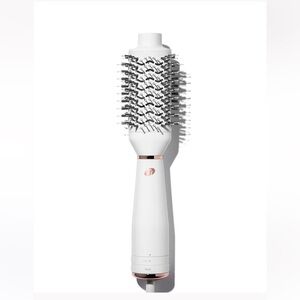 T3 Luxe White and Rose Gold Oval Styling Brush